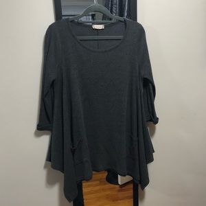 Gray tunic
